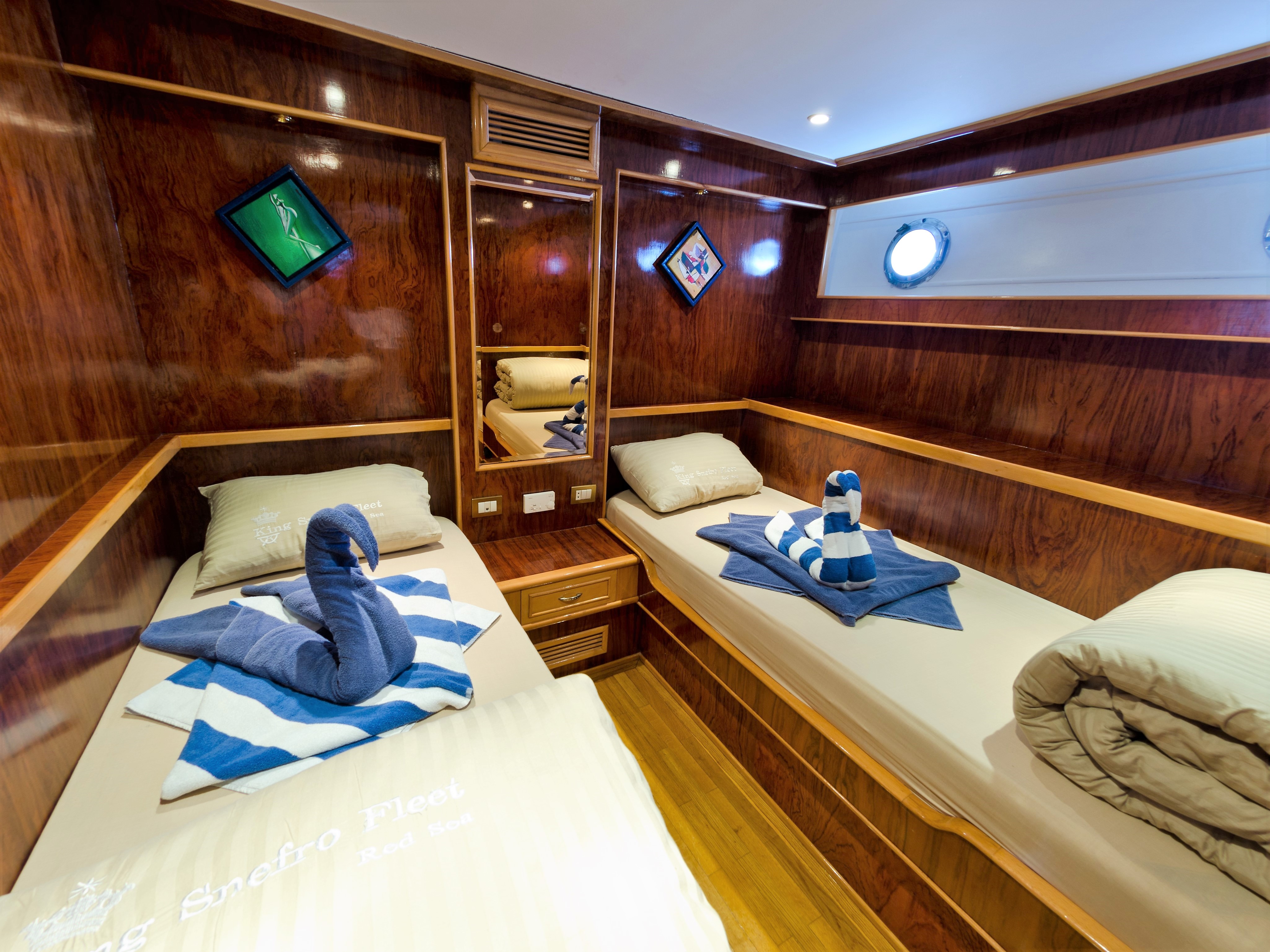 Twin Berth Cabin - Lower Deck